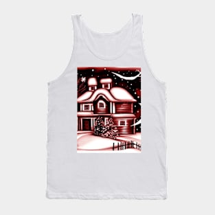 Christmas Card Tank Top